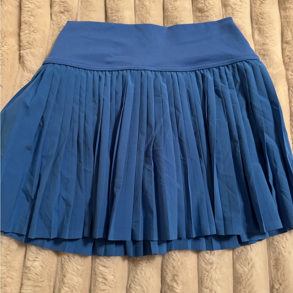 Aerie Blue Athletic Skirt with Shorts